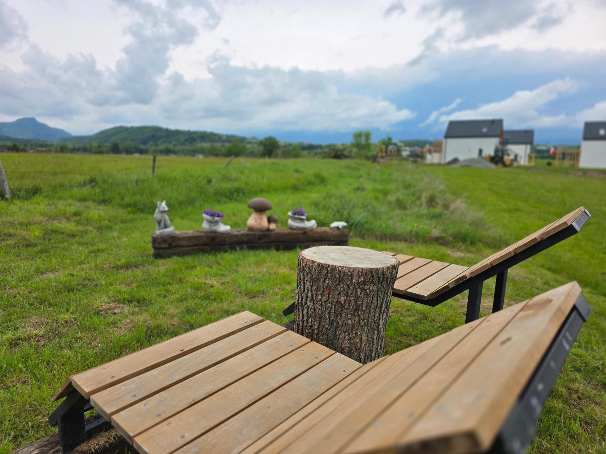 Wataha Pod Basztami - Wadera - Domki Caloroczne ราดคูฟ ภายนอก รูปภาพ